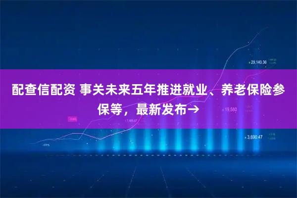 配查信配资 事关未来五年推进就业、养老保险参保等，最新发布→
